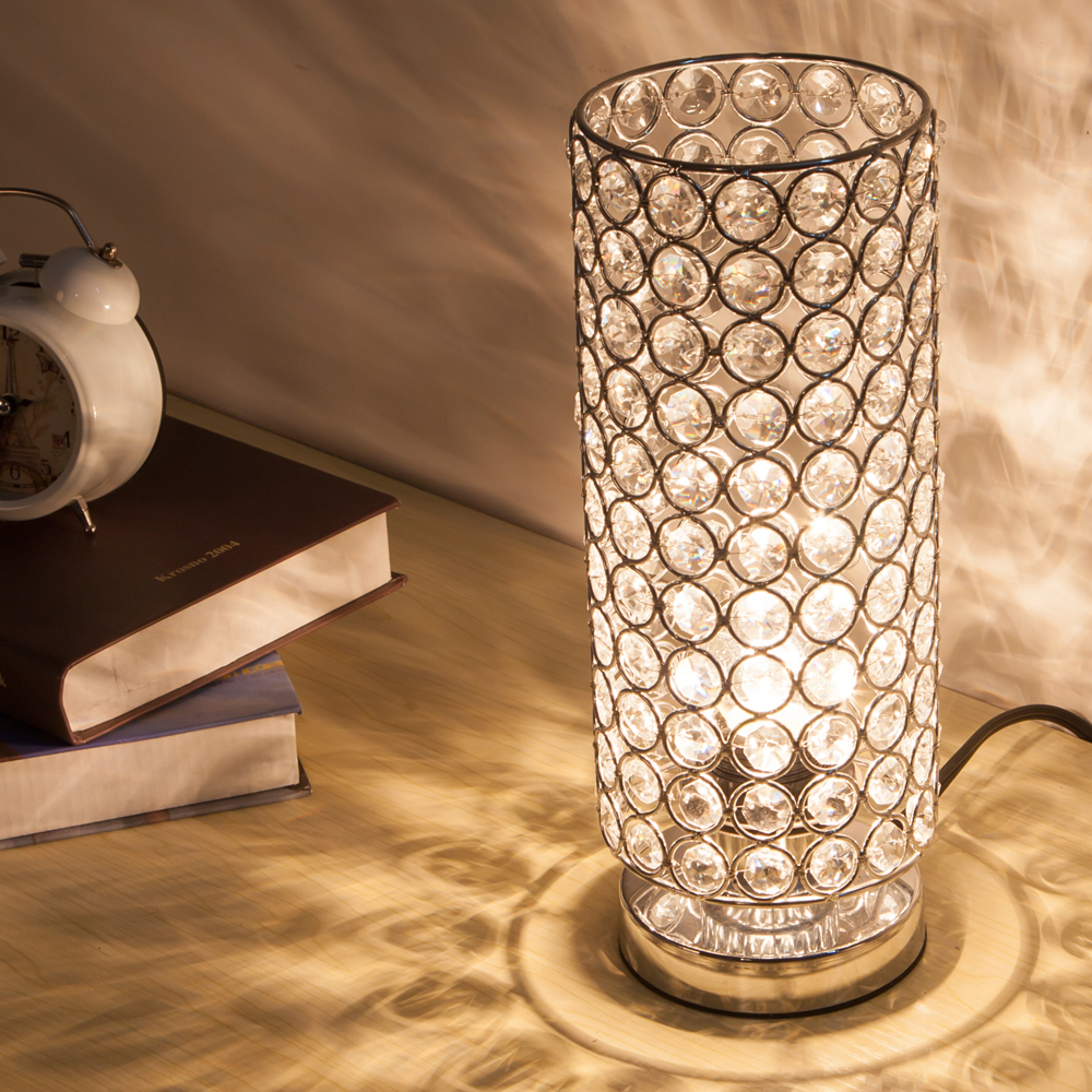 zeefo crystal table lamp